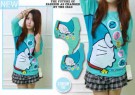 Kaos Cewek Doraemon S170 Batwing