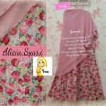 a077 gamis alicia dusty pink