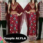 cp187 couple alya batik maron