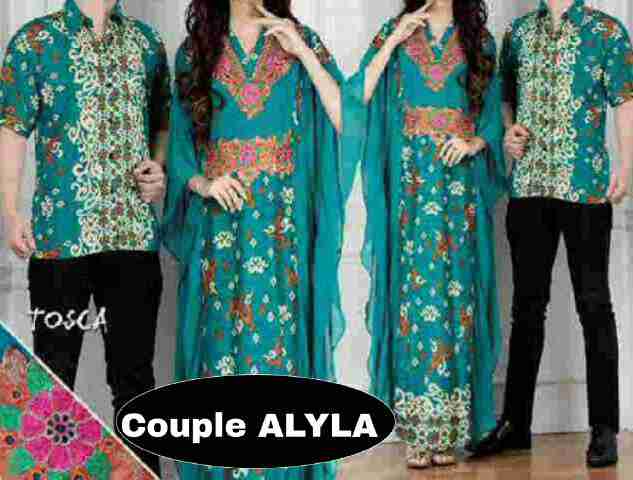 cp187 couple alya batik tosca