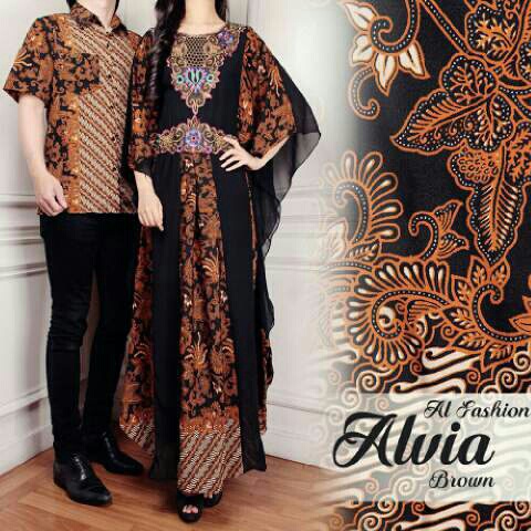batik couple alvia brown
