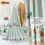 gamis jersey shaby rose mocca