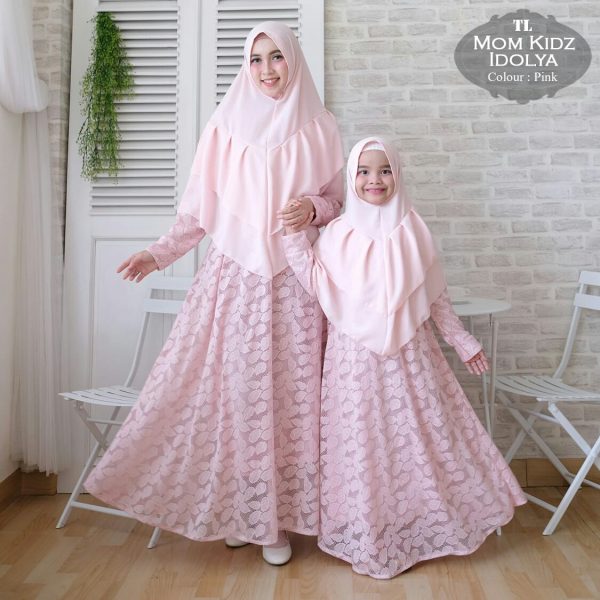 Model Baju Muslim Anak Brokat Hijabfest